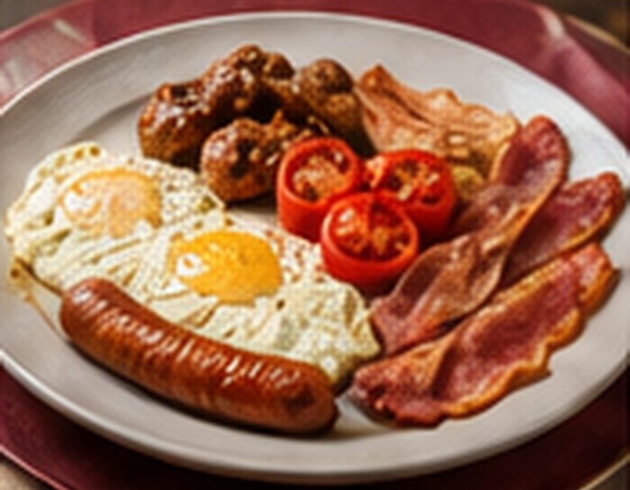 Breakfast plate